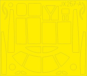 EDUARD JX257 - 1:32 A-26B Invader Tface