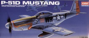 ACADEMY 12485 - 1:72 P-51 D Mustang