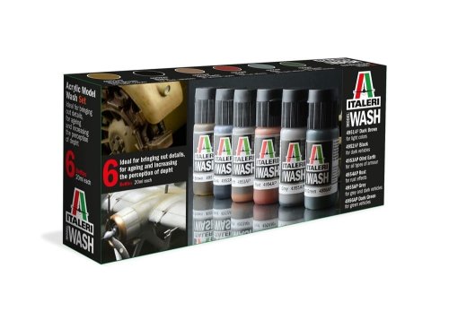 Go to product ITALERI 448 AP - Acrylic Model Wash 6 x 20 ml