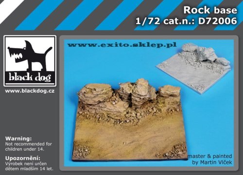 Go to product BLACK DOG D72006 - 1:72 Rock - base