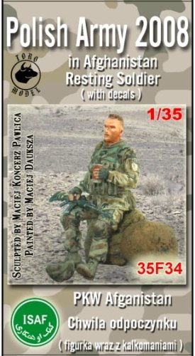 Go to product TORO MODEL 35F34 - 1:35 Polish Army in Afghanistan Resting Soldier