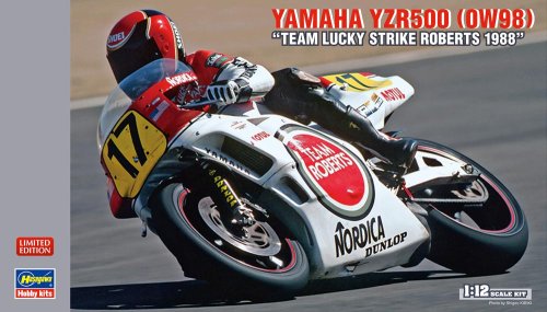 Go to product HASEGAWA 21707 - 1:12 Yamaha YZR500 Team Roberts 1988