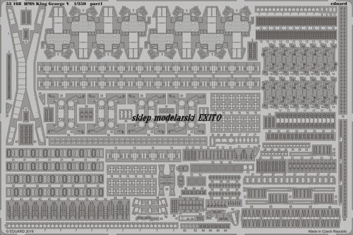 Go to product EDUARD 53168 - 1:350 HMS King George V