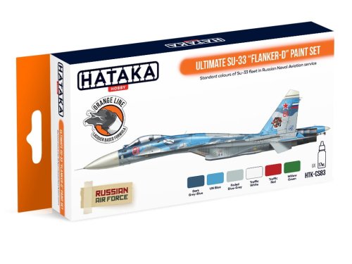 Go to product HATAKA CS83 - Ultimate Su-33 Flanker D paint set