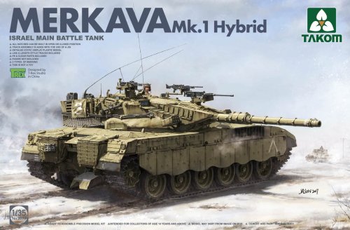 Go to product TAKOM 2079 - 1:35  Merkava 1 Hybrid