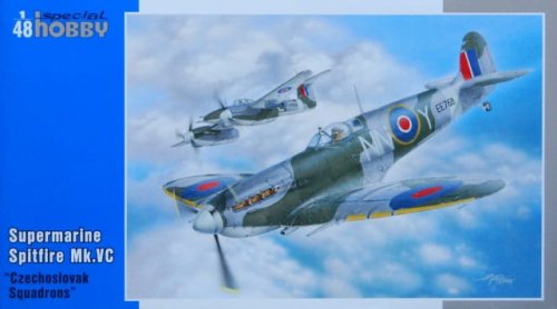 Go to product SPECIAL HOBBY 48091 - 1:48 Supermarine Spitfire Mk.VC Czechoslovak Squadrons