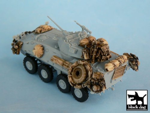 Go to product BLACK DOG T72001 - 1:72 USMC LAV-25 Iraq war accessories set