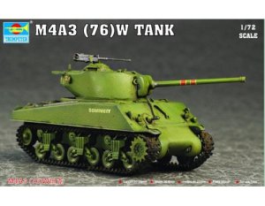 TRUMPETER 07226 - 1:72 M4A3 76mm(W) Tank