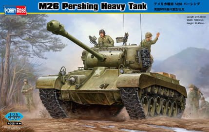 Go to product HOBBY BOSS 82424 - 1:35. M26 Pershing Heavy Tank