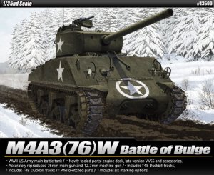 ACADEMY 13500 - 1:35 M4A3(76)W Sherman Battle of Bulge