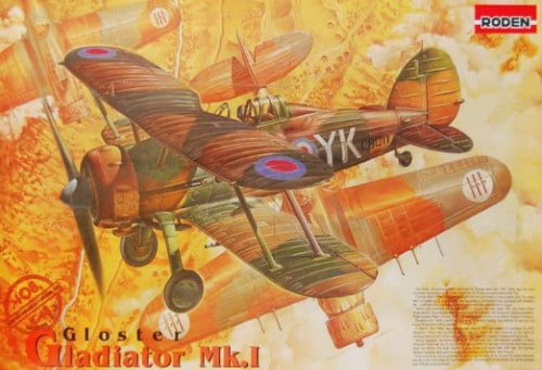 Go to product RODEN 408 - 1:48 Gloster Gladiator Mk.I