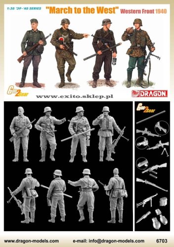 Go to product DRAGON 6703 - 1:35 March to the West - Western Front 1940