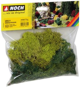 NOCH 08621 - Lichen / moss - Green mix 75g