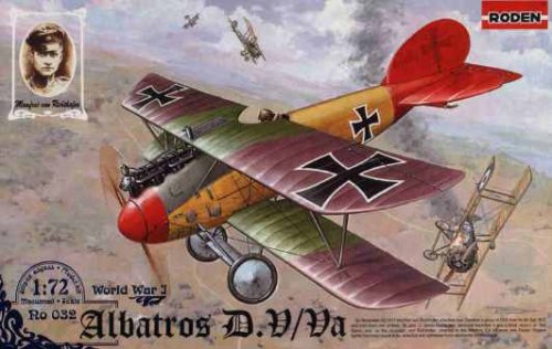 Go to product RODEN 032 - 1:72 Albatros D.V / Va