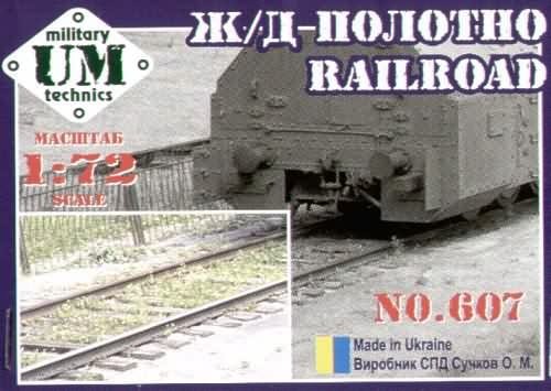 Go to product UNIMODELS 607 - 1:72 Railroad - Tory kolejowe