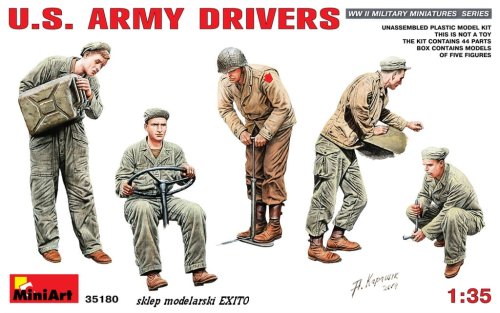 Go to product MINIART 35180 - 1:35 U.S. Army Drivers