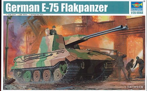 Go to product TRUMPETER 01539 - 1:35 E-75 Flakpanzer