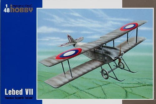 Go to product SPECIAL HOBBY 48071 - 1:48 Lebed VII Russian Sopwith Tabloid