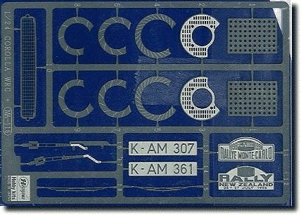 Go to product HASEGAWA 72101 QG1 - 1:24 Toyota Corolla WRC Photo-etched Parts