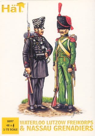 Go to product HAT 8097 - 1:72 Waterloo Lutzow Freikorps & Nassau Grenadiers