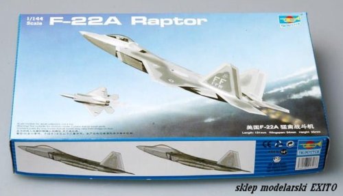 Go to product TRUMPETER 01317 - 1:144 F-22A Raptor