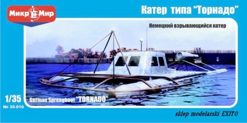 Go to product MIKROMIR 35010 - 1:35 German explosive sprengboot Tornado