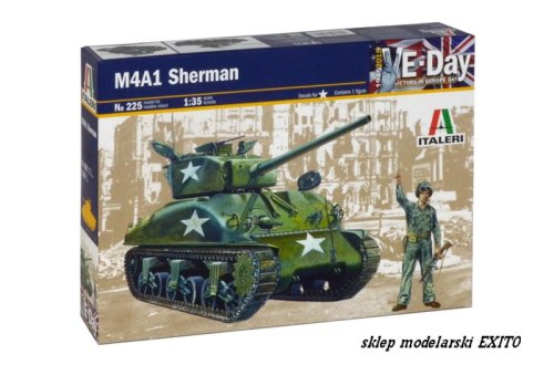 Go to product ITALERI 0225 - 1:35 M4A1 Sherman
