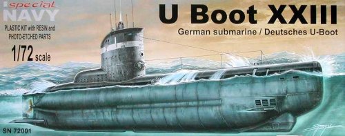 Go to product SPECIAL HOBBY N72001 - 1:72 U-Boot type XXIII