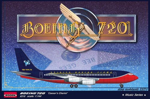 Go to product RODEN 318 - 1:144 Boeing 720 - Caesars Chariot