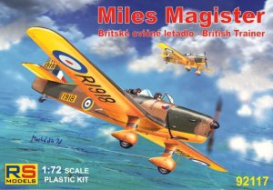 RS MODELS 92117 - 1:72 Miles Magister - British Trainer