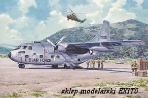 Go to product RODEN 056 - 1:72 Fairchild C-123B Provider