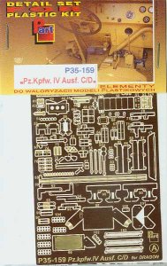 PART P35159 - 1:35 Pz.Kpfw.IV Ausf.C/D