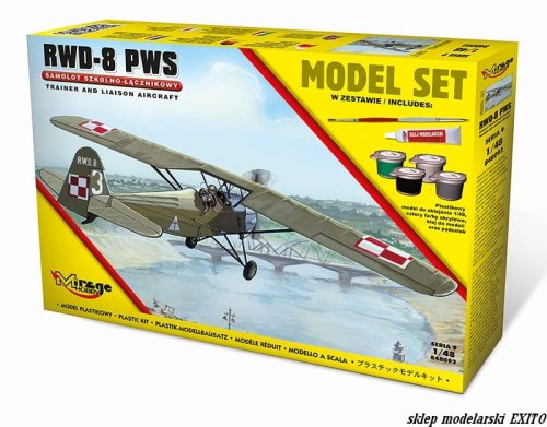 Go to product MIRAGE 848092 - 1:48 RWD-8 (PWS) - Model Set
