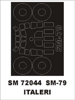 Go to product MONTEX SM72044 - 1:72 Savoia SM-79