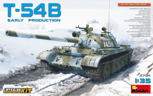 Go to product MINIART 37011 - 1:35 T-54B early production w/ Interior