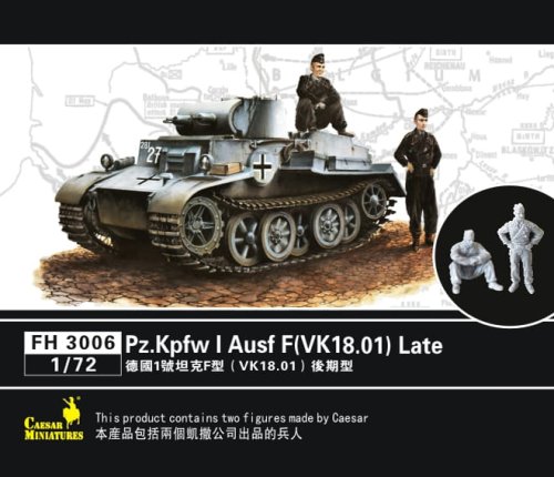 Go to product FLYHAWK 3006 - 1:72 Pz. Kpfw I Ausf F (VK.18.01) Late