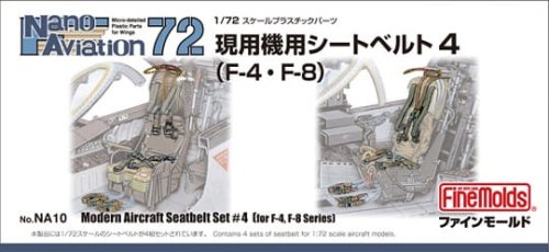 Go to product FINE MOLDS NA10 - 1:72 Modern Aircraft Seatbelt set for model kits  #4 (F-4, F-8 etc.)