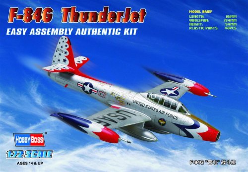Go to product HOBBY BOSS 80247 - 1:72 American F-84G Thunderjet