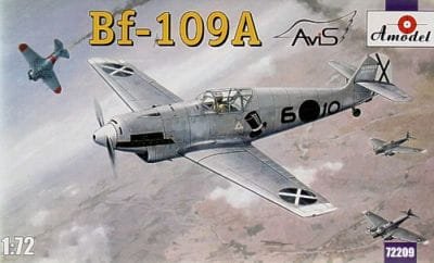 Go to product AMODEL 72209 - 1:72 Messerschmitt Bf-109 A