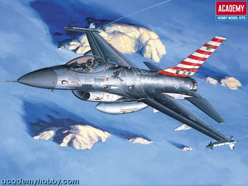 Go to product ACADEMY 12259 - 1:48 F16 A/C Falcon