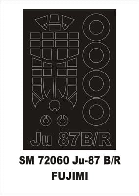 Go to product MONTEX SM72060 - 1:72 Junkers Ju-87 B/R