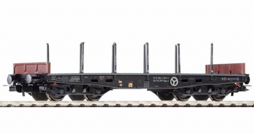 Go to product PIKO 58414-4 H0 - Wagon platforma 401Z z kłonicami PKP