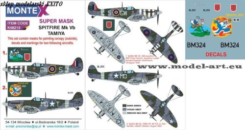 Go to product MONTEX K48215 - 1:48 Spitfire Mk Vb