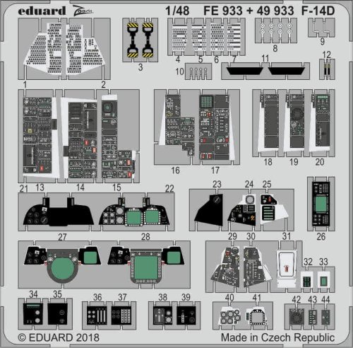 Go to product EDUARD FE933 - 1:48 F-14D