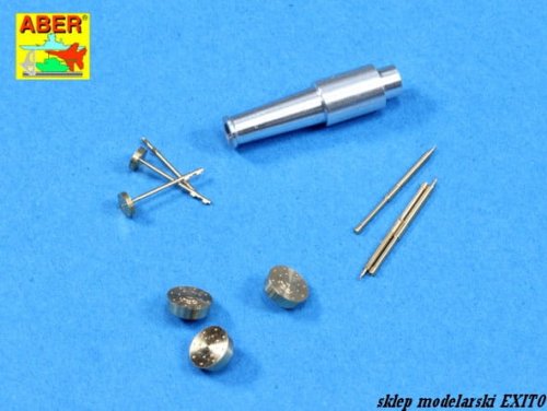 Go to product Aber 35L-175 - 1:35 T-28 tank early version 1 x KT-28 76,2mm, 3 x DT 7,62mm metal gun barrels set