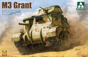 TAKOM 2086 - 1:35 M3 Grant British Medium Tank
