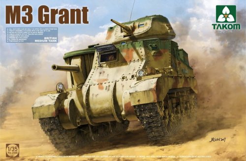 Go to product TAKOM 2086 - 1:35 M3 Grant British Medium Tank