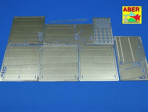 Go to product ABER 16040 - 1:16 Tiger II - Vol.7 - Side Fenders