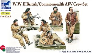 BRONCO CB 35098 - 1:35 British / Commonwealth AFV Crew set