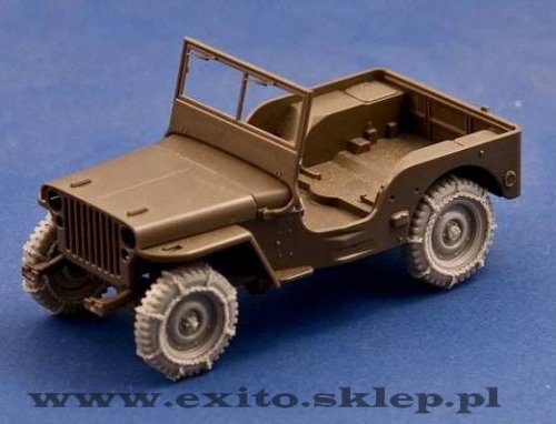 Go to product PANZERART 35159 - 1:35 Road Wheels with chains for US Jeep